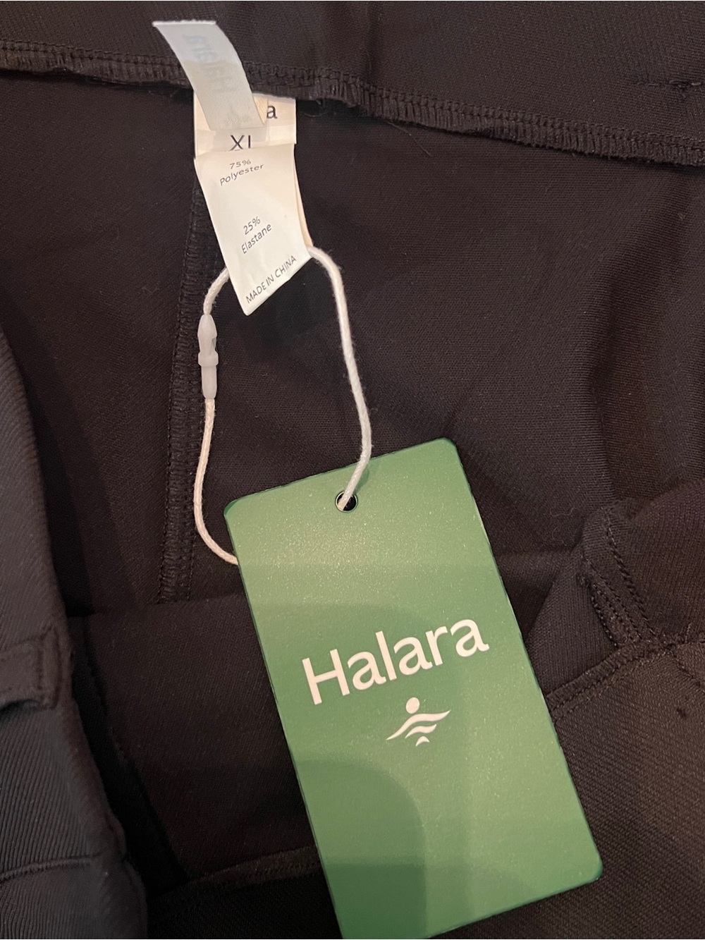 Halara Flex High Waisted Straight Leg Cargo Work Pants Black XL NWT Wide Leg - Picture 5 of 8
